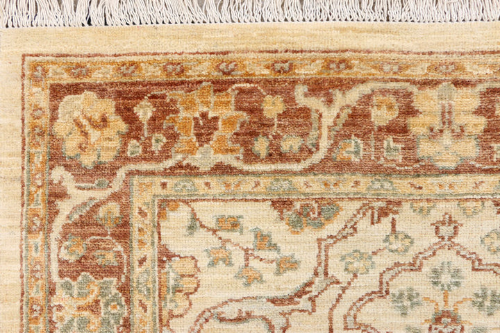 Navajo White Oushak 3' 1 x 5' 1 - No. 37891 - ALRUG Rug Store