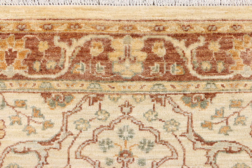 Navajo White Oushak 3' 1 x 5' 1 - No. 37891 - ALRUG Rug Store