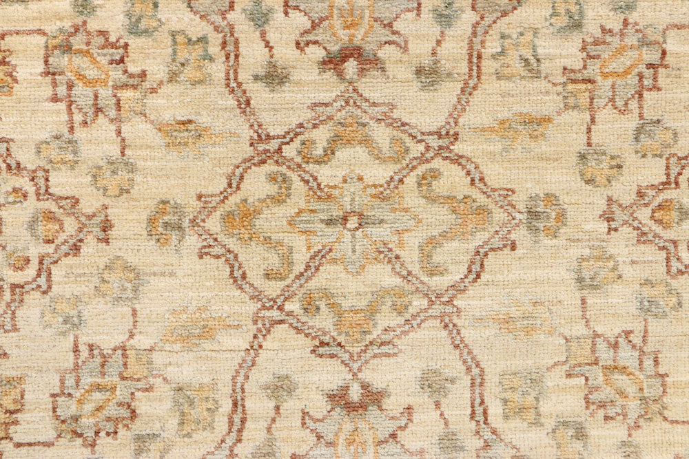 Navajo White Oushak 3' 1 x 5' 1 - No. 37891 - ALRUG Rug Store