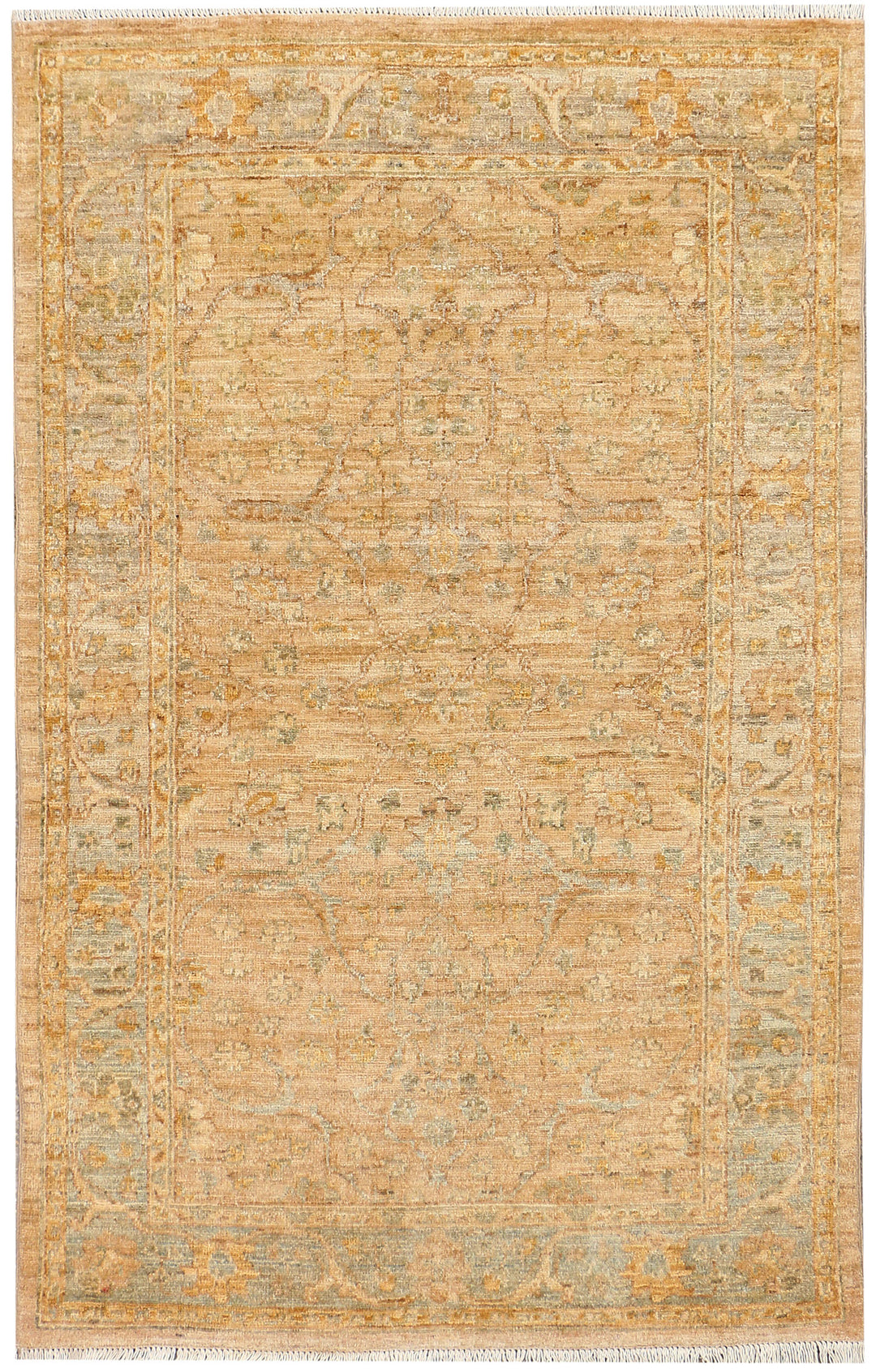 Navajo White Oushak 3' 1 x 4' 11 - No. 37894 - ALRUG Rug Store
