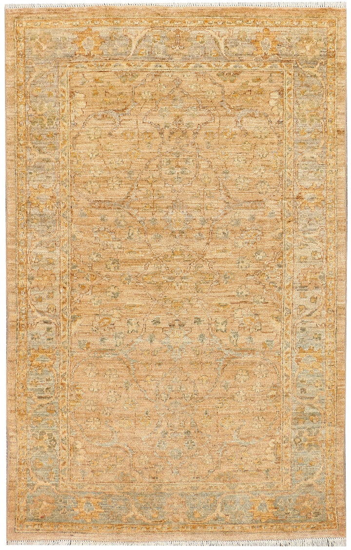 Navajo White Oushak 3' 1 x 4' 11 - No. 37894 - ALRUG Rug Store