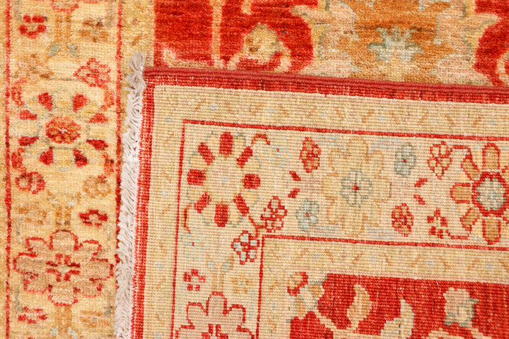 Orange Red Oushak 2' 7 x 6' 1 - No. 37899 - ALRUG Rug Store