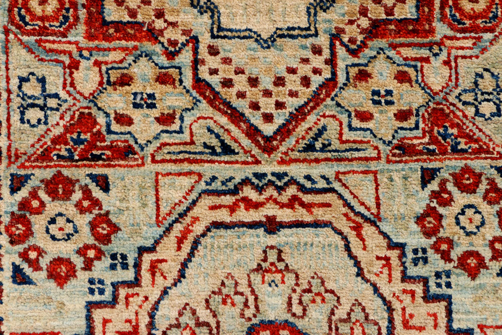 Multi Colored Mamluk 2' 8 x 9' 11 - No. 37904 - ALRUG Rug Store