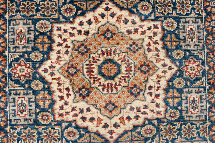 Navy Mamluk 5' 1 x 6' 11 - No. 37906 - ALRUG Rug Store