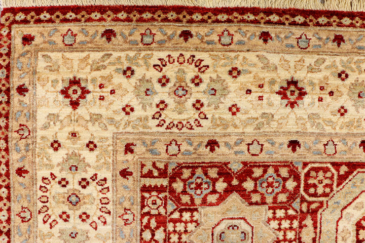 Maroon Mamluk 5' 3 x 7' 6 - No. 37908 - ALRUG Rug Store