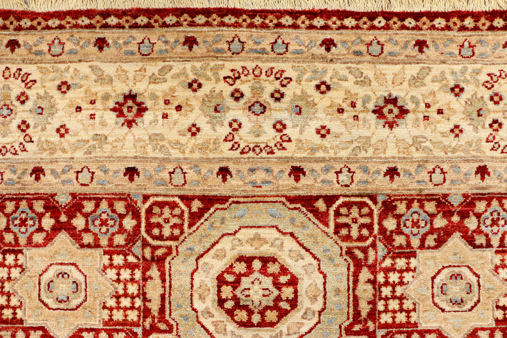 Maroon Mamluk 5' 3 x 7' 6 - No. 37908 - ALRUG Rug Store