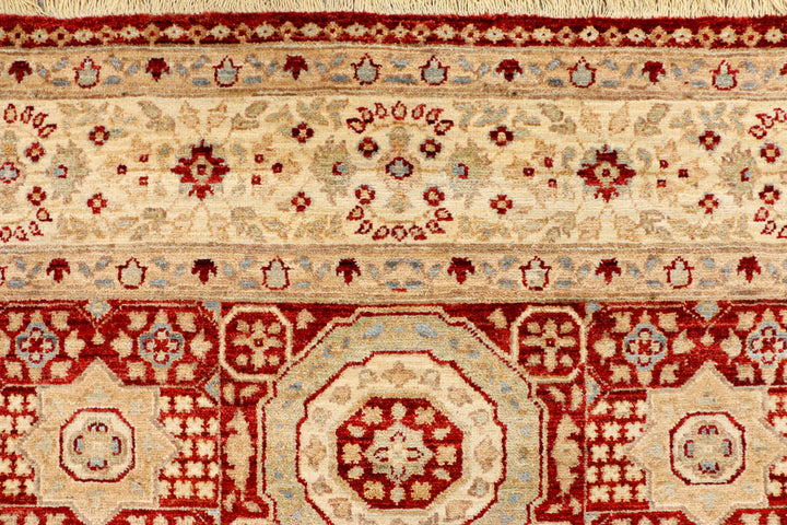 Maroon Mamluk 5' 3 x 7' 6 - No. 37908 - ALRUG Rug Store