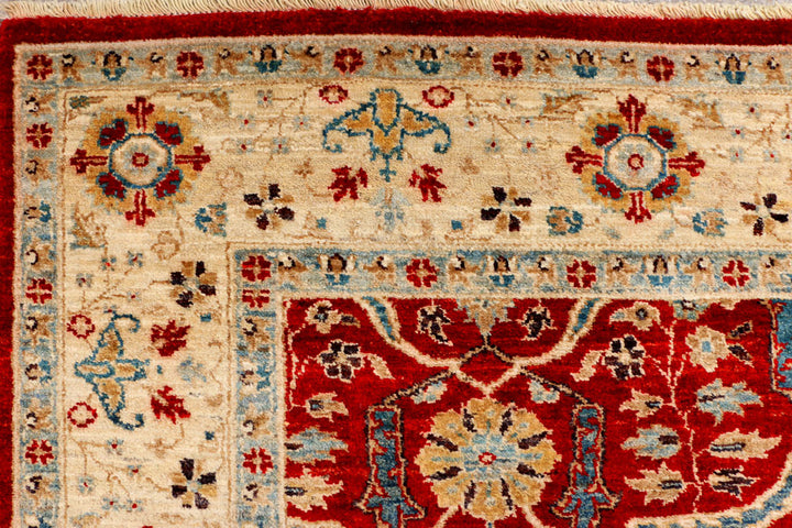 Maroon Ziegler 5' 9 x 8' 1 - No. 37927 - ALRUG Rug Store