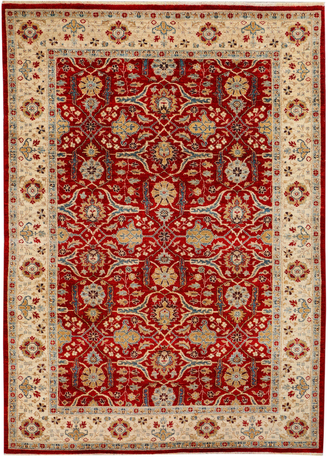 Maroon Ziegler 5' 9 x 8' 1 - No. 37927 - ALRUG Rug Store