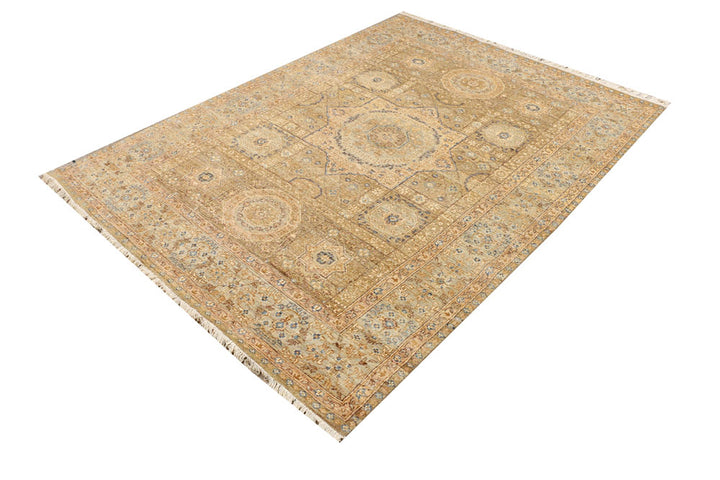 Tan Mamluk 5' 2 x 7' 1 - No. 37928 - ALRUG Rug Store