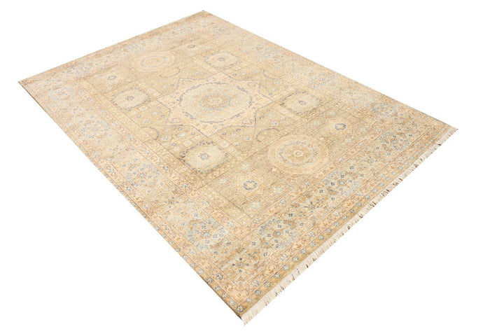 Tan Mamluk 5' 2 x 7' 1 - No. 37928 - ALRUG Rug Store