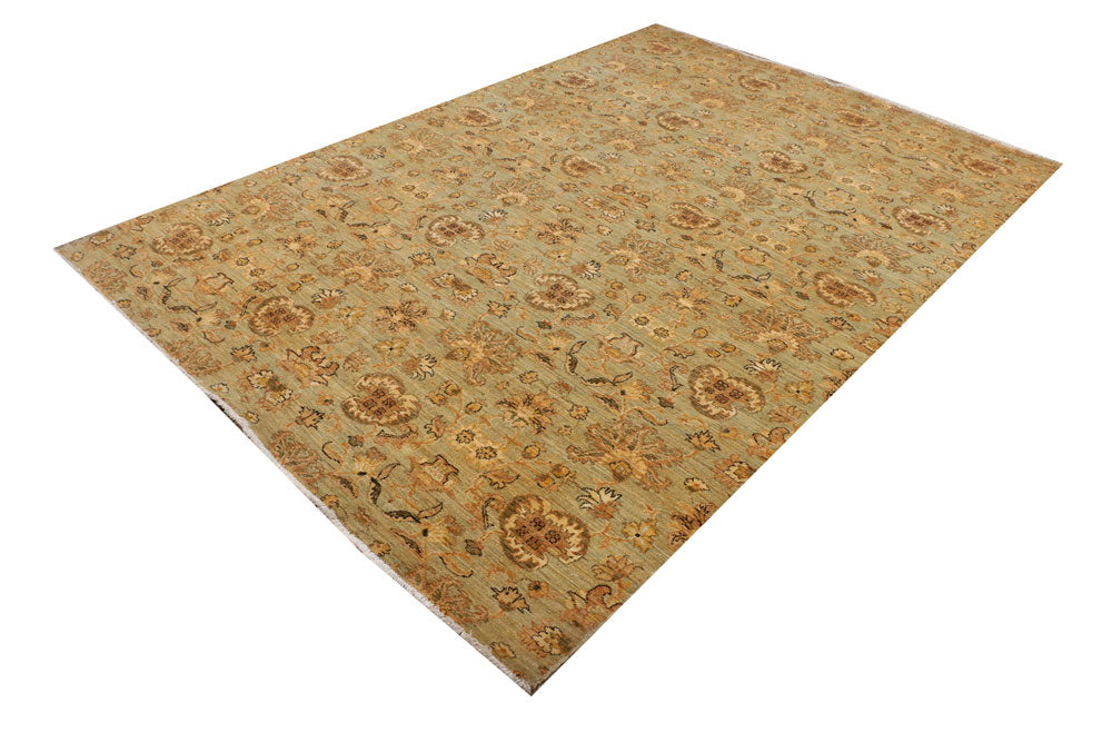 Multi Colored Ikat 6' x 8' 6 - No. 37936 - ALRUG Rug Store