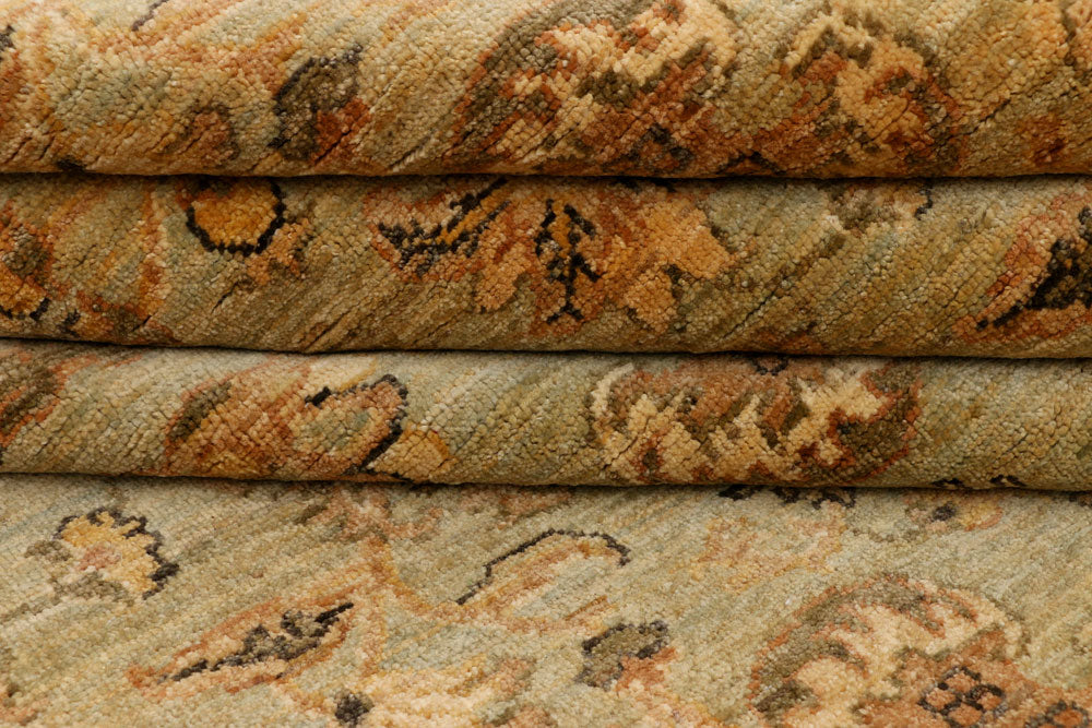 Multi Colored Ikat 6' x 8' 6 - No. 37936 - ALRUG Rug Store