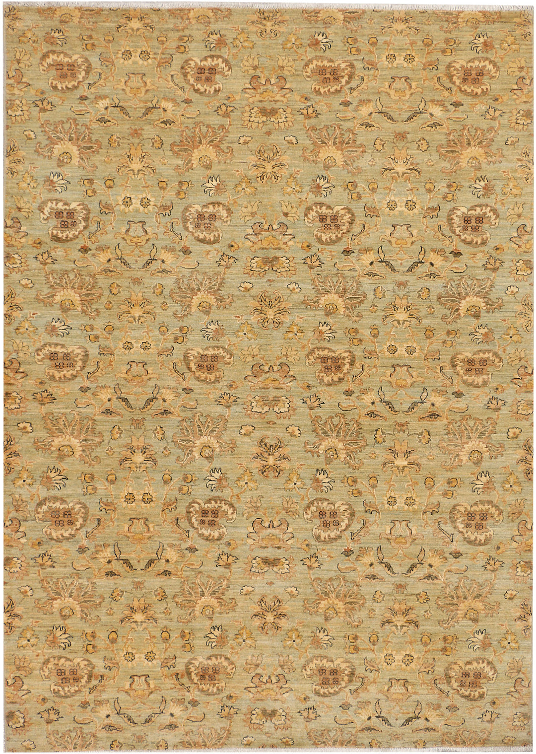 Multi Colored Ikat 6' x 8' 6 - No. 37936 - ALRUG Rug Store