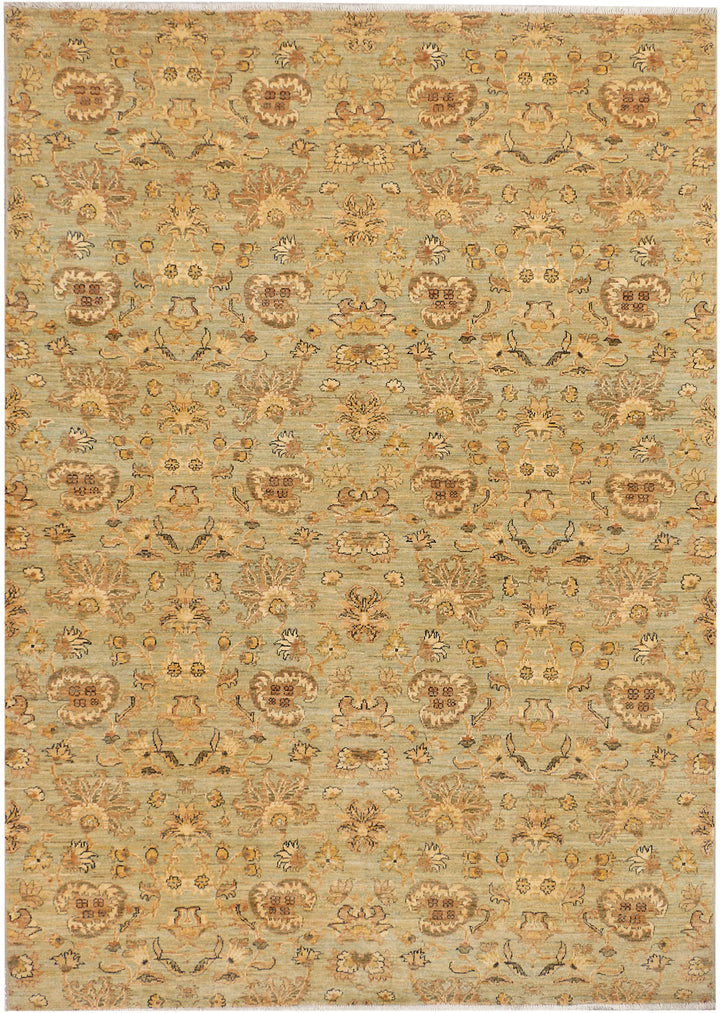 Multi Colored Ikat 6' x 8' 6 - No. 37936 - ALRUG Rug Store