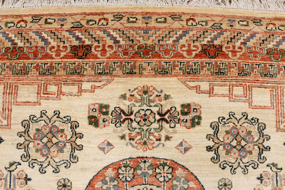Navajo White Khotan 6' x 9' - No. 37938 - ALRUG Rug Store