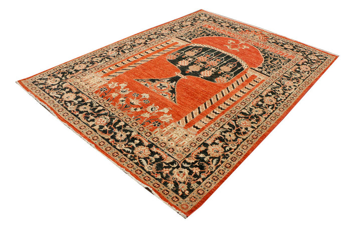 Tomato Prayer 6' 1 x 8' 3 - No. 37941 - ALRUG Rug Store