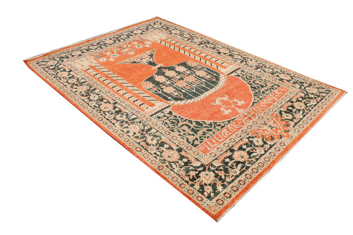 Tomato Prayer 6' 1 x 8' 3 - No. 37941 - ALRUG Rug Store