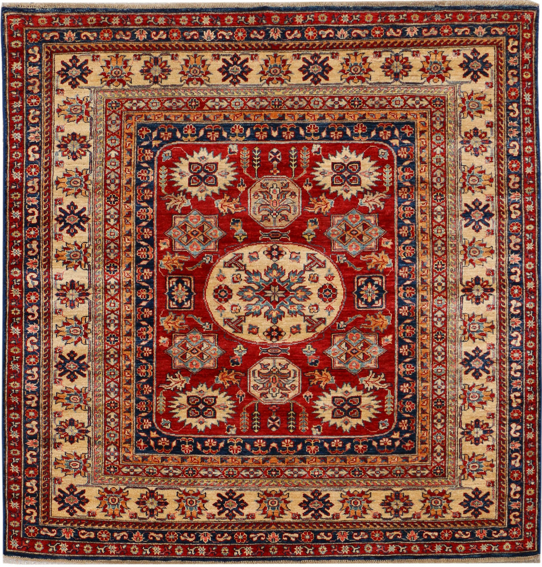 Firebrick Kazak 5' 9 x 6' - No. 37944 - ALRUG Rug Store
