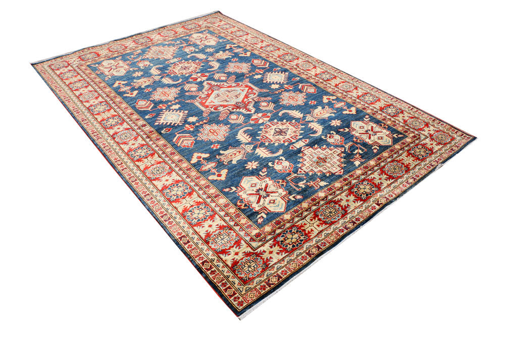 Navy Kazak 5' 9 x 8' 7 - No. 37949 - ALRUG Rug Store
