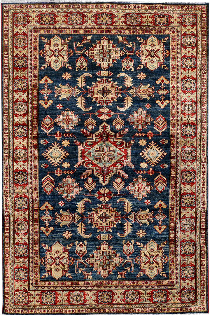 Navy Kazak 5' 9 x 8' 7 - No. 37949 - ALRUG Rug Store