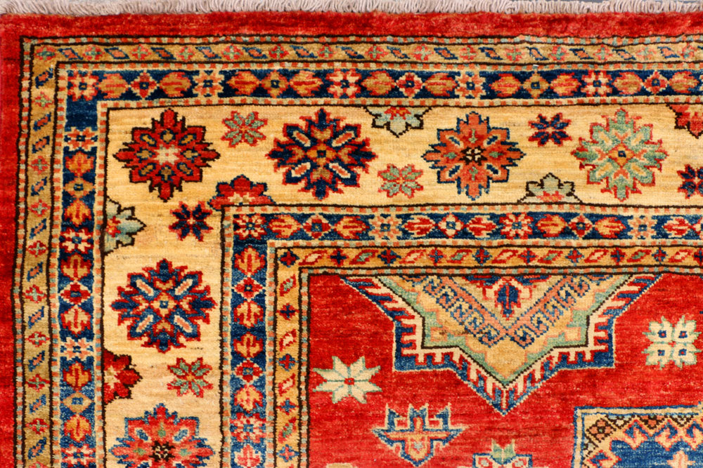 Red Kazak 5' 7 x 8' 3 - No. 37950 - ALRUG Rug Store