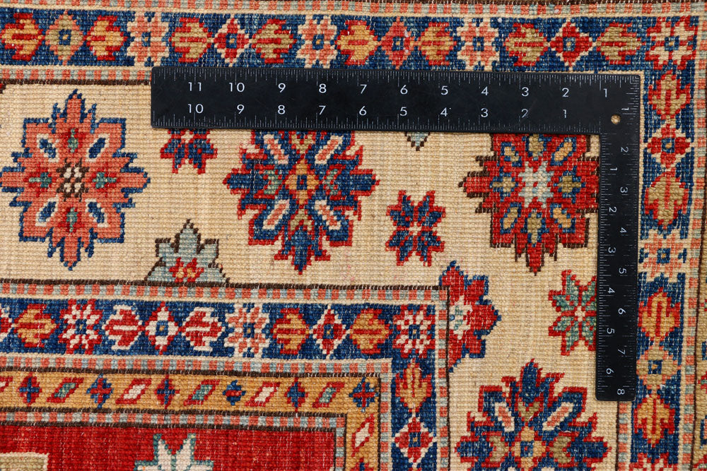 Red Kazak 5' 7 x 8' 3 - No. 37950 - ALRUG Rug Store