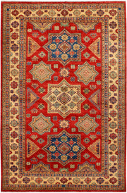 Red Kazak 5' 7 x 8' 3 - No. 37950 - ALRUG Rug Store