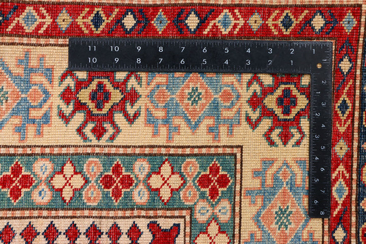 Red Kazak 5' 2 x 6' 11 - No. 37952 - ALRUG Rug Store