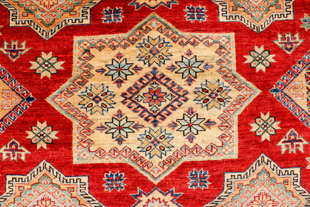 Firebrick Kazak 5' 6 x 8' 4 - No. 37953 - ALRUG Rug Store