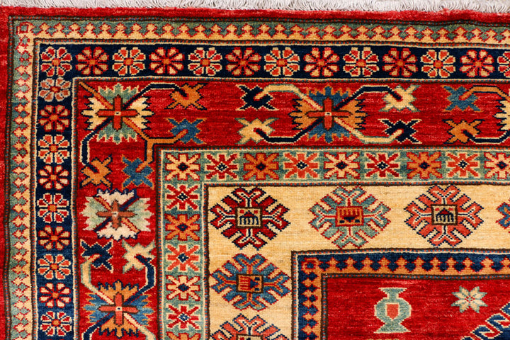 Firebrick Kazak 5' 8 x 7' 10 - No. 37959 - ALRUG Rug Store