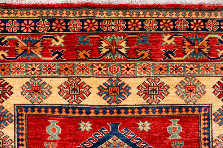 Firebrick Kazak 5' 8 x 7' 10 - No. 37959 - ALRUG Rug Store