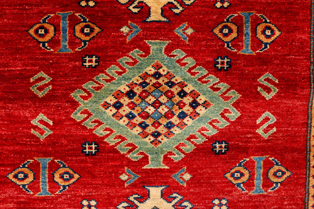 Firebrick Kazak 5' 8 x 7' 10 - No. 37959 - ALRUG Rug Store