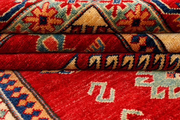 Firebrick Kazak 5' 8 x 7' 10 - No. 37959 - ALRUG Rug Store