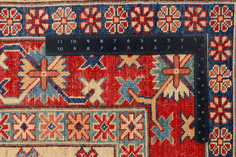 Firebrick Kazak 5' 8 x 7' 10 - No. 37959 - ALRUG Rug Store