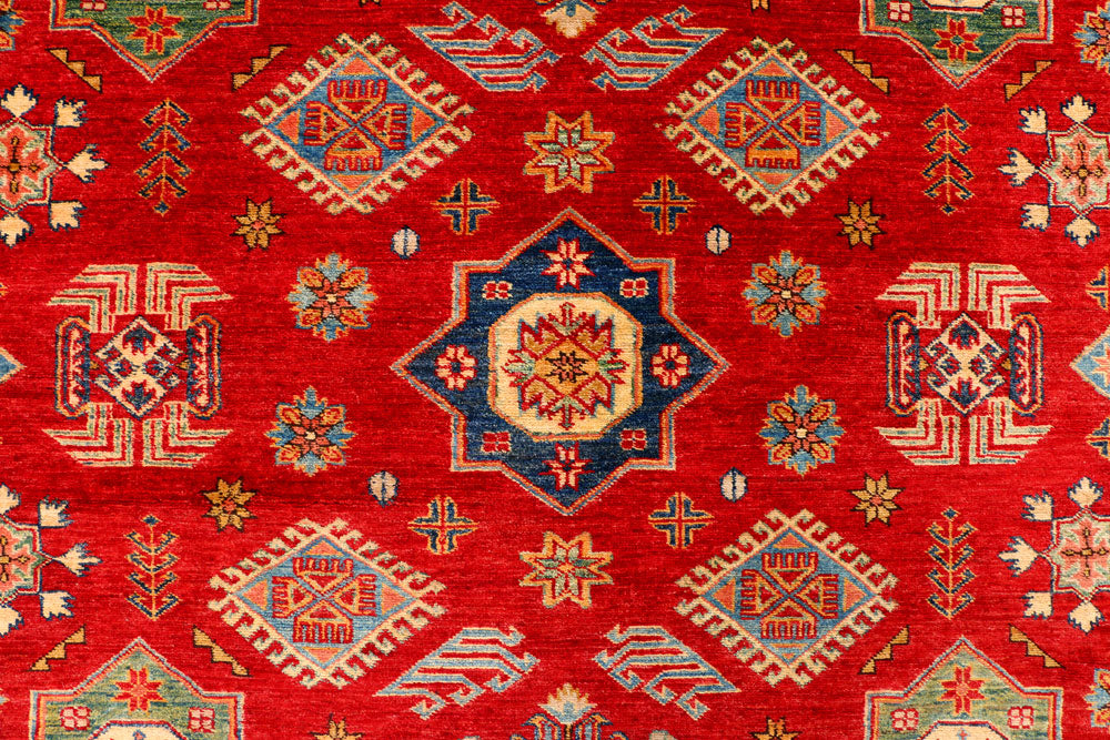 Firebrick Kazak 6' 11 x 9' 4 - No. 37960 - ALRUG Rug Store