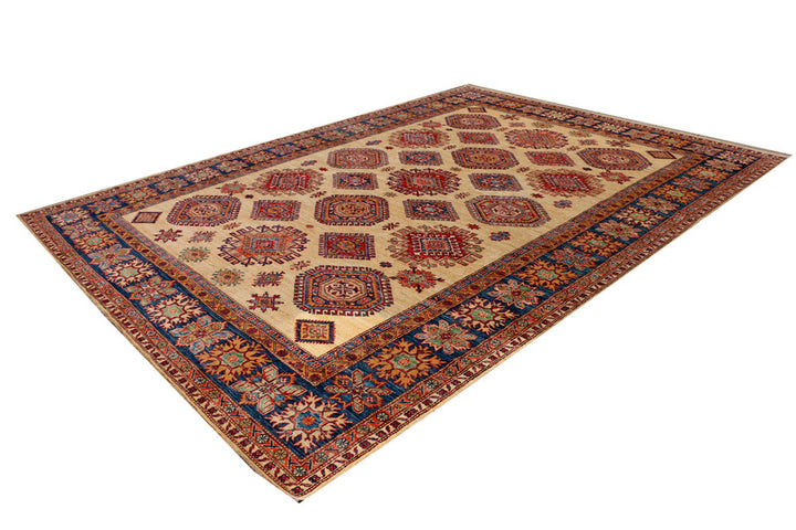 Tan Kazak 8' 10 x 12' 1 - No. 37961 - ALRUG Rug Store