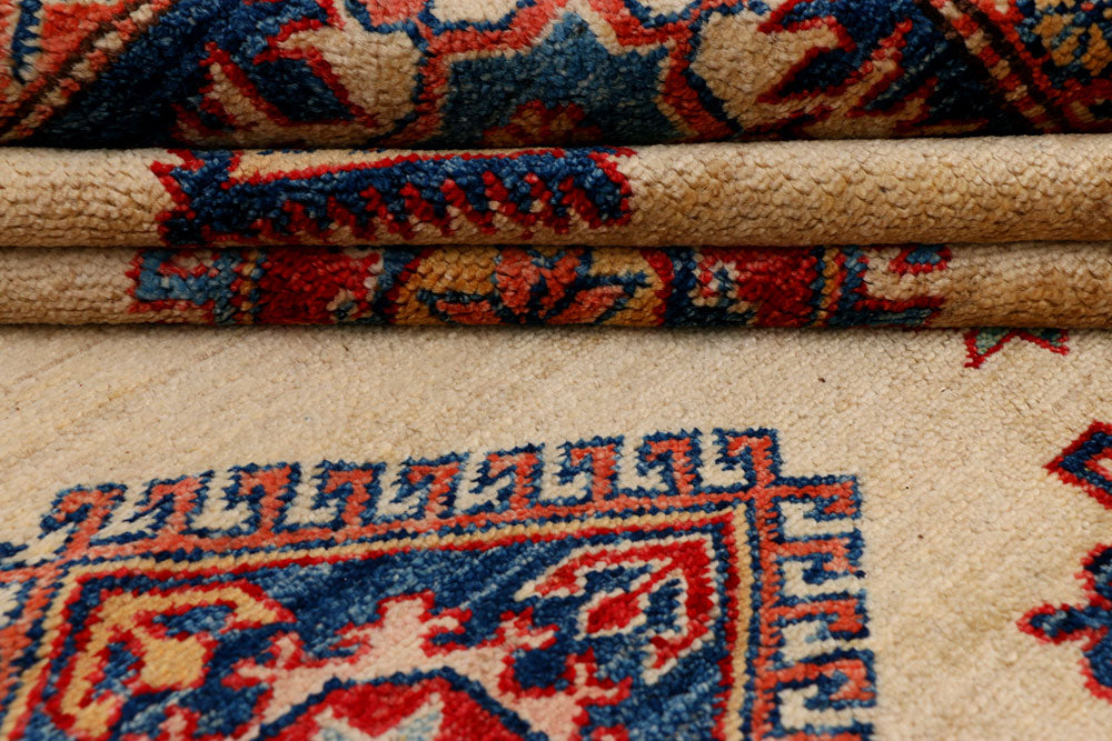 Tan Kazak 8' 10 x 12' 1 - No. 37961 - ALRUG Rug Store