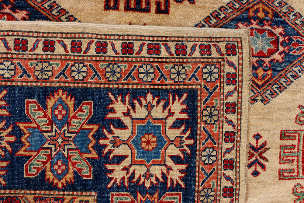 Tan Kazak 8' 10 x 12' 1 - No. 37961 - ALRUG Rug Store