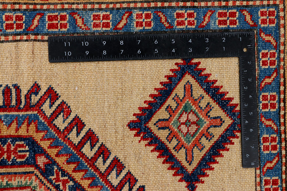 Tan Kazak 8' 10 x 12' 1 - No. 37961 - ALRUG Rug Store