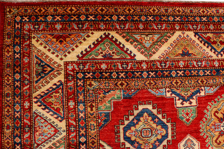 Firebrick Kazak 7' 7 x 10' 6 - No. 37962 - ALRUG Rug Store