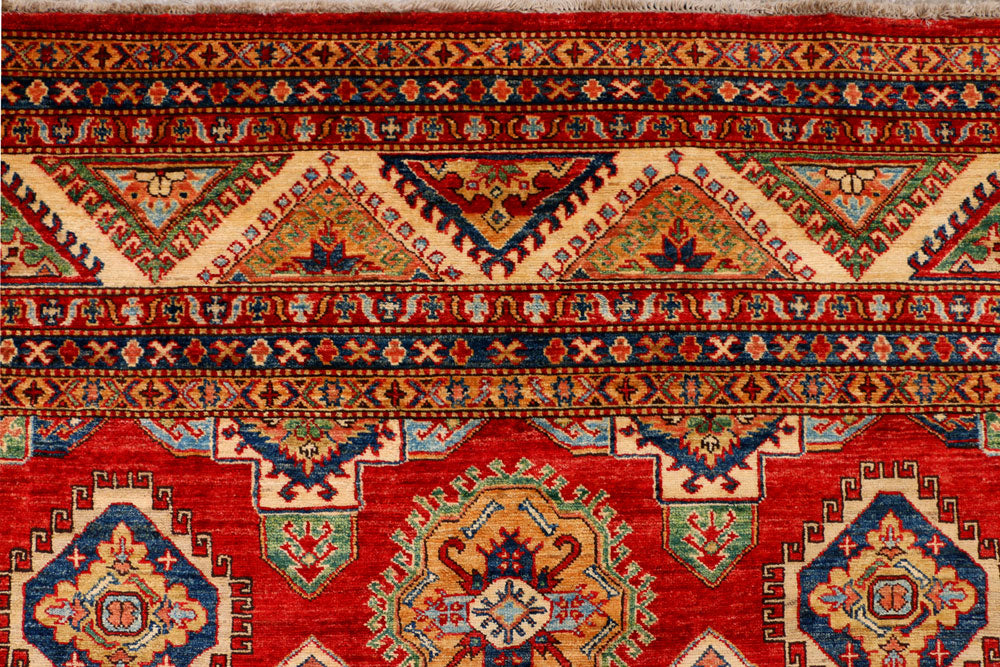 Firebrick Kazak 7' 7 x 10' 6 - No. 37962 - ALRUG Rug Store