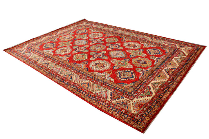 Firebrick Kazak 7' 7 x 10' 6 - No. 37962 - ALRUG Rug Store
