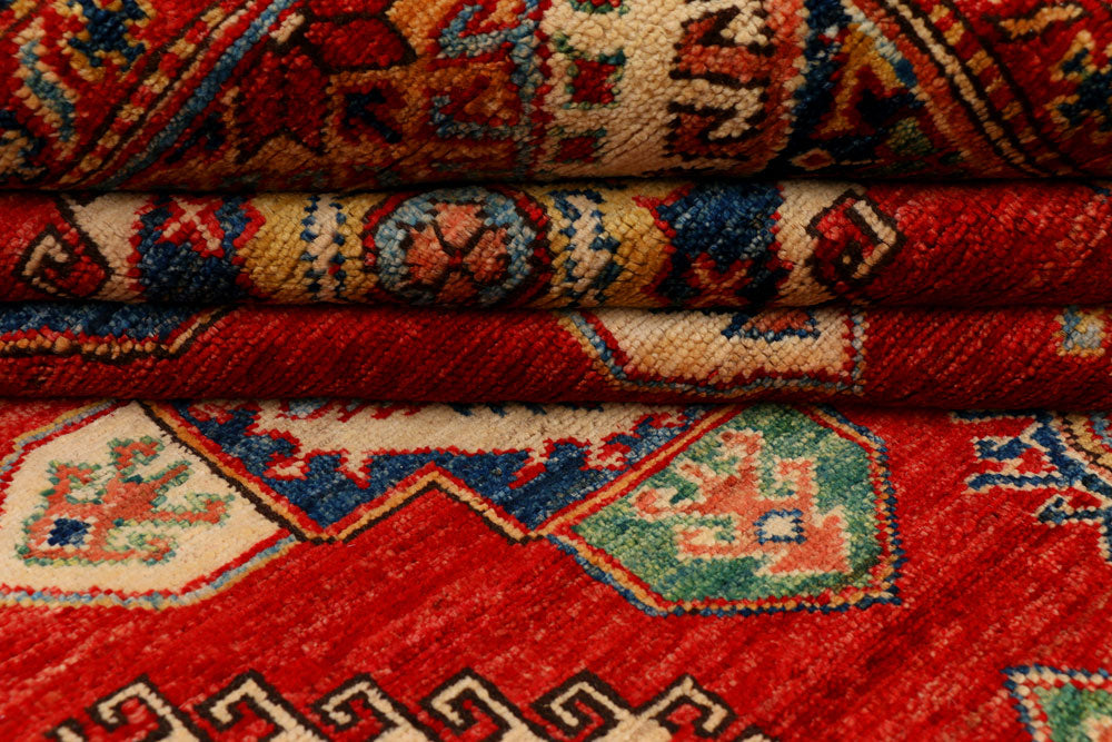 Firebrick Kazak 7' 7 x 10' 6 - No. 37962 - ALRUG Rug Store