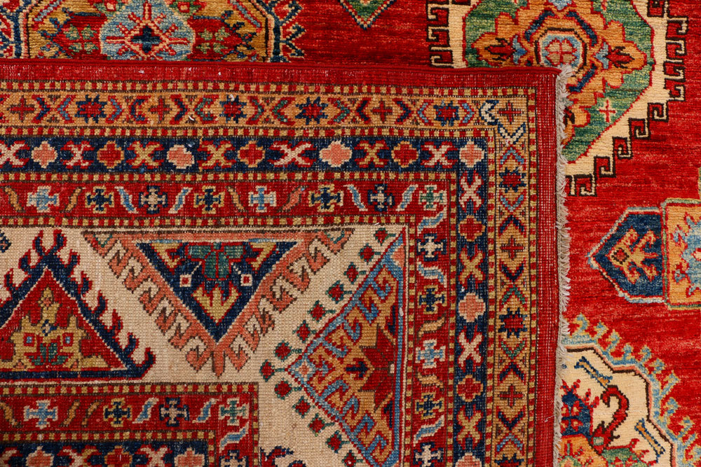 Firebrick Kazak 7' 7 x 10' 6 - No. 37962 - ALRUG Rug Store