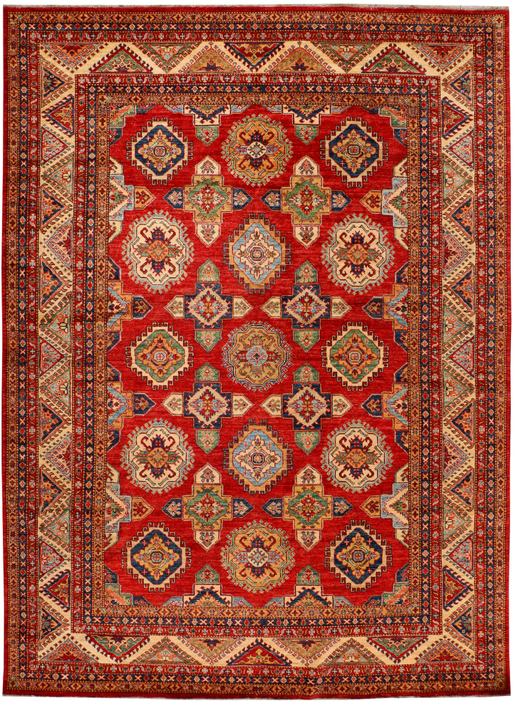 Firebrick Kazak 7' 7 x 10' 6 - No. 37962 - ALRUG Rug Store