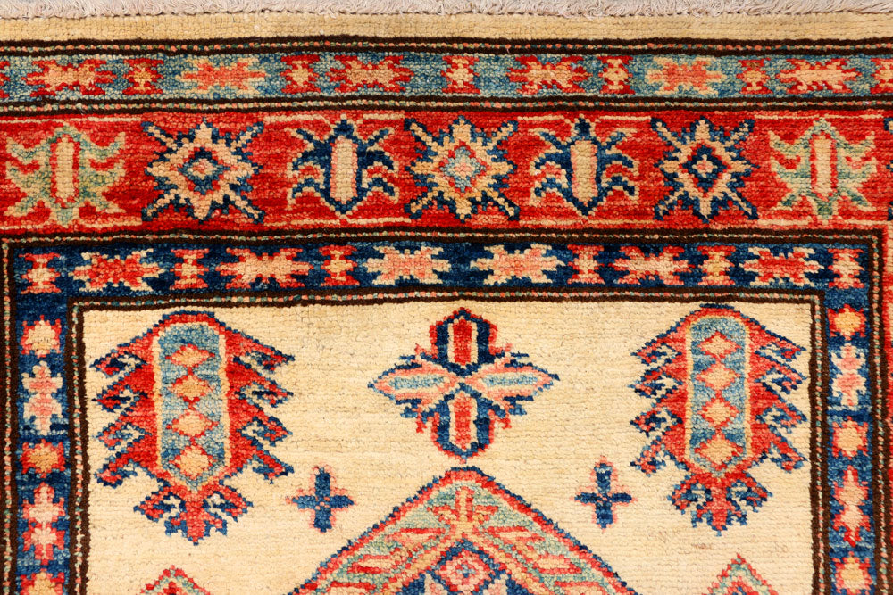 Navajo White Kazak 2' 7 x 9' 7 - No. 37968 - ALRUG Rug Store