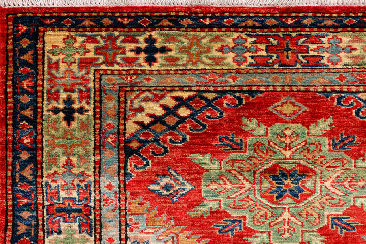 Red Kazak 2' 10 x 7' 8 - No. 37977 - ALRUG Rug Store