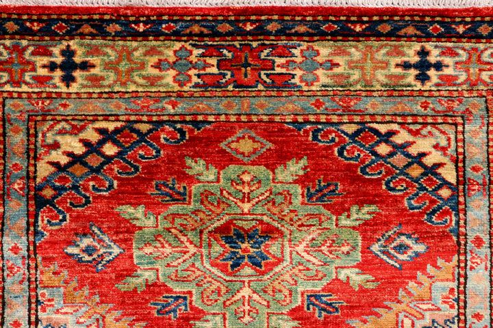 Red Kazak 2' 10 x 7' 8 - No. 37977 - ALRUG Rug Store