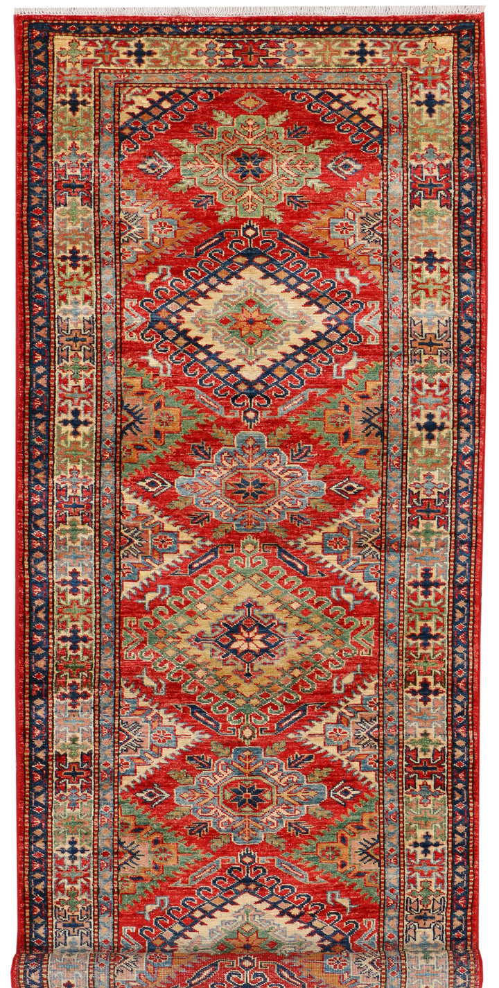 Red Kazak 2' 10 x 7' 8 - No. 37977 - ALRUG Rug Store